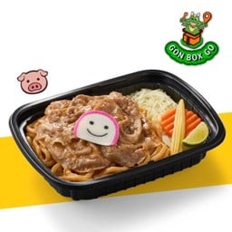 S7 GON BOX อูด้งหมูสไลซ์ซอส BBQ ต้นตำรับ