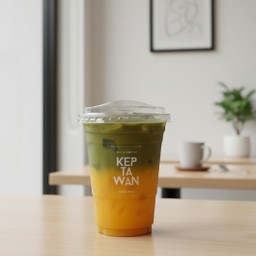 มัทฉะน้ำส้ม (Iced Orange Matcha)
