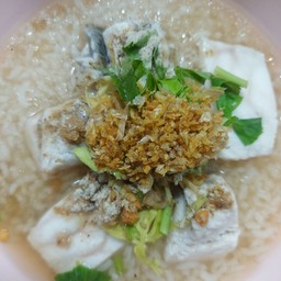 โจ๊กหมู สัมแป้นโจ๊กหมูบะช่อ ต้มเลือดหมู ประชาอุทิศซอย 14