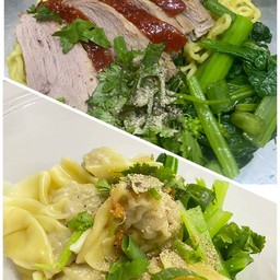 [เซตสุดฮิต] บะหมี่เป็ดย่าง + เกี๊ยวน้ำหมู