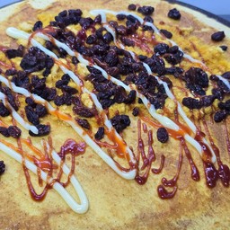 พริกเผา หมูหยอง ลูกเกด