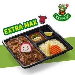 S18 GON BOX Extra Max เนื้อออสซี่สไลซ์ซอส BBQ