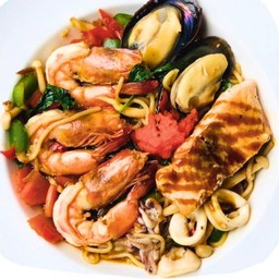 สปาเก็ตตี้ผัดขี้เมา มหาสมุทร