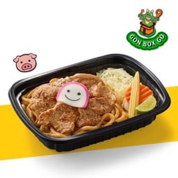 S8 GON BOX อูด้งหมูนุ่มซอส BBQ ต้นตำรับ