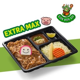 S17 GON BOX Extra Max หมูสไลซ์ซอส BBQ