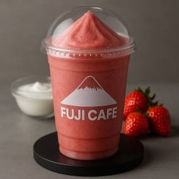 โยเกิร์ตสตรอเบอรี่ปั่น