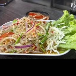 ยำวุ้นเส้นหมูสับ