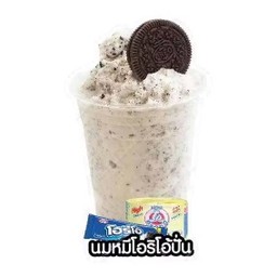 นมหมีโอริโอ้ปั่น