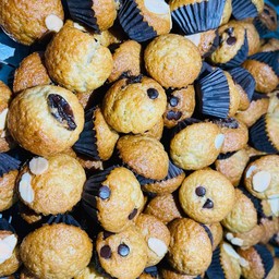 เค้กกล้วยหอม ออริจินอล+ช๊อคชิพ กล่อง 4 ลูก