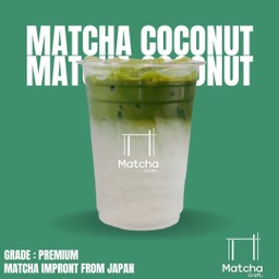 Premium matcha coconut