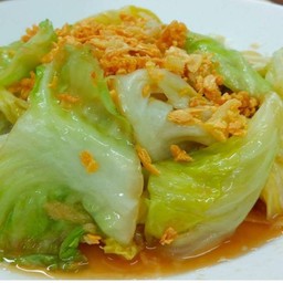 กะหล่ำผัดน้ำปลา