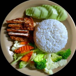 หมูย่างน้ำจิ้มแจ่ว