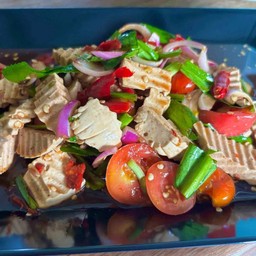 ยำหมูยอ(ปลาร้า)