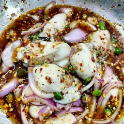 ยำมะม่วง ยำผลไม้ ทะเลสด byปลาทอง ตลาดบัวทอง