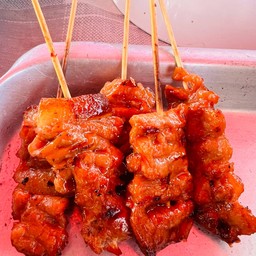 หมูปิ้งโบราณริมคลอง