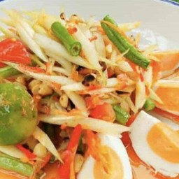 ตำไทยไข่เค็ม