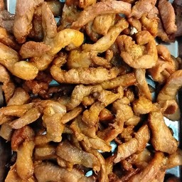 หมูแดดเดียวทอด