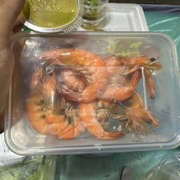 กุ้งแช่น้ำปลารสเด็ด Fc แซ่บลืมผัว ตลาดสุนทร บางบอน3