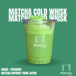 Premium matcha cold whisk