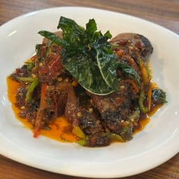 ปลาราดสองพริก