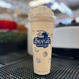 มะพร้าวน้ำหอมปั่นนมสด