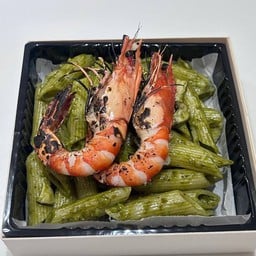 Pesto Shrimp เพสโต้กุ้ง