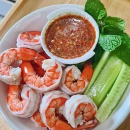 กุ้งลวกจิ้ม