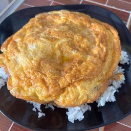 ไข่เจียวราดข้าว