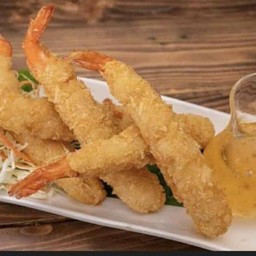 กุ้งชุบแป้งทอด