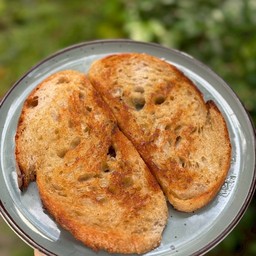 ซาวด์โดวย่างเนย 2 แผ่น