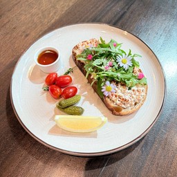 Tuna Creamy Salad on Sourdough