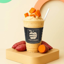 มันญี่ปุ่น_สีส้ม+นมสด_ปั่น (โอกินาว่า 22oz)