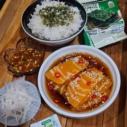 แซลมอนดองซีอิ้วเกาหลี เซ็ท