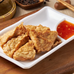 หมูยอทอดพริกไทยดำทอด (เดลิเวอรี่)