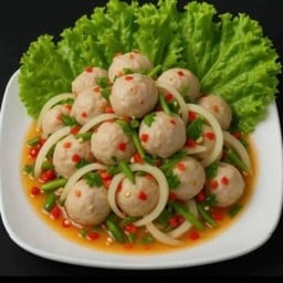 ใส้กรอกอีสาน&แหนม&ยำลูกชิ้น&ยำแมงกระพรุน(สาขาเดียวกับสาขาที่ 1 ใช่คนละครึ่งได้ค่ะ) สาขาปากเกร็ด 1