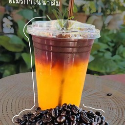 อเมริกาโน่น้ำส้มเย็น