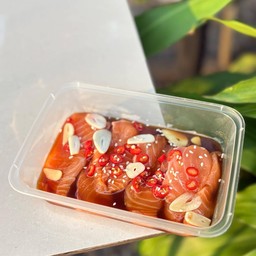 แซลมอนดอง (ร้านโจ๊ก) รับคนละครึ่ง