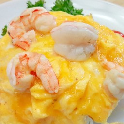 ข้าวไข่ขันกุ้ง