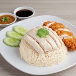 ข้าวมันไก่ หมูแดงหมูกรอบ นายเอก