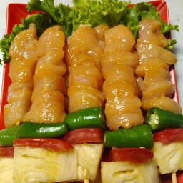 SET บาร์ บี คิว ไก่ (10 ไม้)