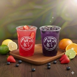 หอมเข้มชา น้ำผึ้งแท้ มะนาวสด by Bunny Honey Tea บ้านกรด หน้าไทยฟู้ด