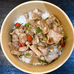 ข้าวหน้าผัดกะปิ