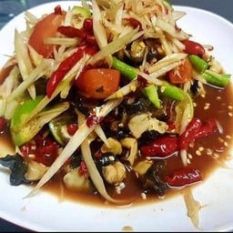 ตำปลาร้าหอยเชอรี่