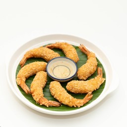 กุ้งชุบแป้งทอด