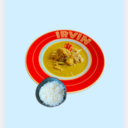 แกงเไก่หน่อไม้สด(เซฟใต้)+ข้าวสวย