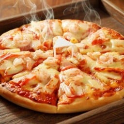 Pizza ShaDow  หน้าแน่นๆ ชีสยืดๆ บางปูใหม่