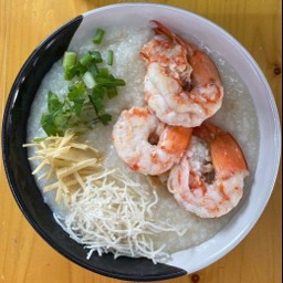 โจ๊กกุ้งสด