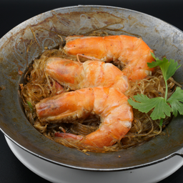 กุ้งอบวุ้นเส้น