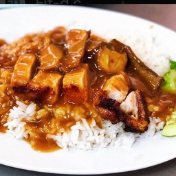 ข้าวหมูกรอบ