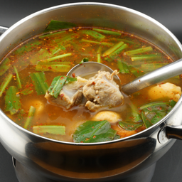 ต้มแซ่บเอ็นหมู